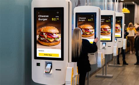 self ordering kiosk.